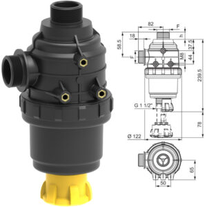 Filter usisni 314