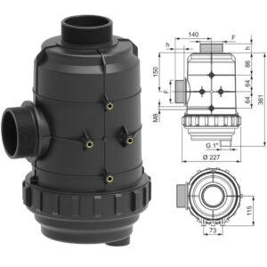 Filter usisni 3" 319092
