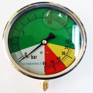 Manometar D100 0-60 bar